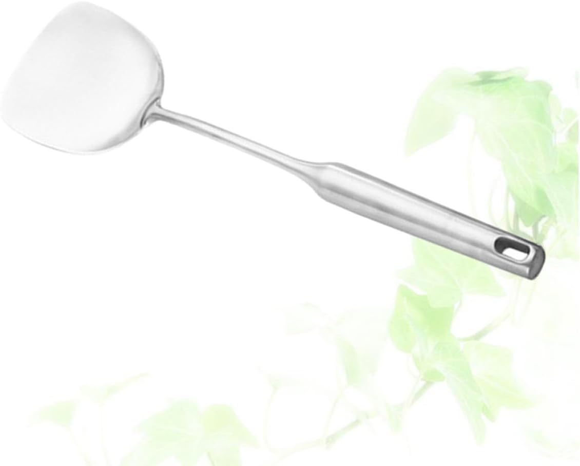Wok Spatula Shovel with Hollow 304 Stainless Steel Long Handle