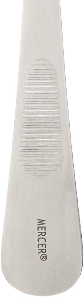 Mercer Culinary, 9 Inch, Silver Plating Spoon, Perforated Bowl, 9-Inch, 9"