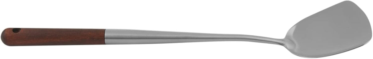 Misaso Wok Spatula and Ladle Tool Set, 17 Inches Spatula for Wok, Stainless Steel Wok Spatula