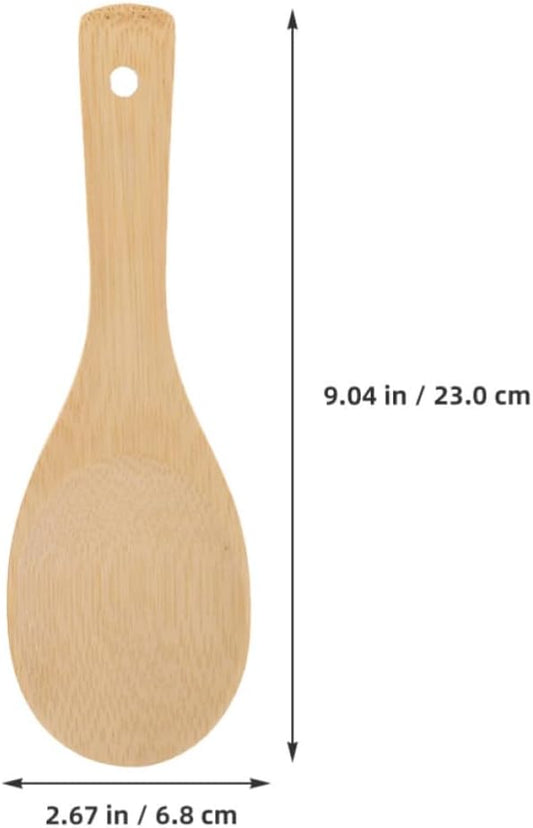 4pcs Rice Paddle for Nonstick Cookware, Gentle Cooking Spoon for Rice