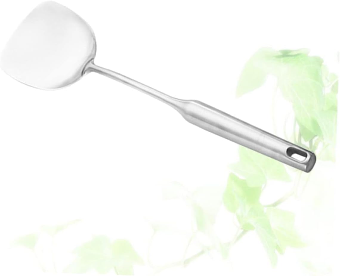 Wok Spatula for Stir Fry Long Handle with Hollow Stainless Steel