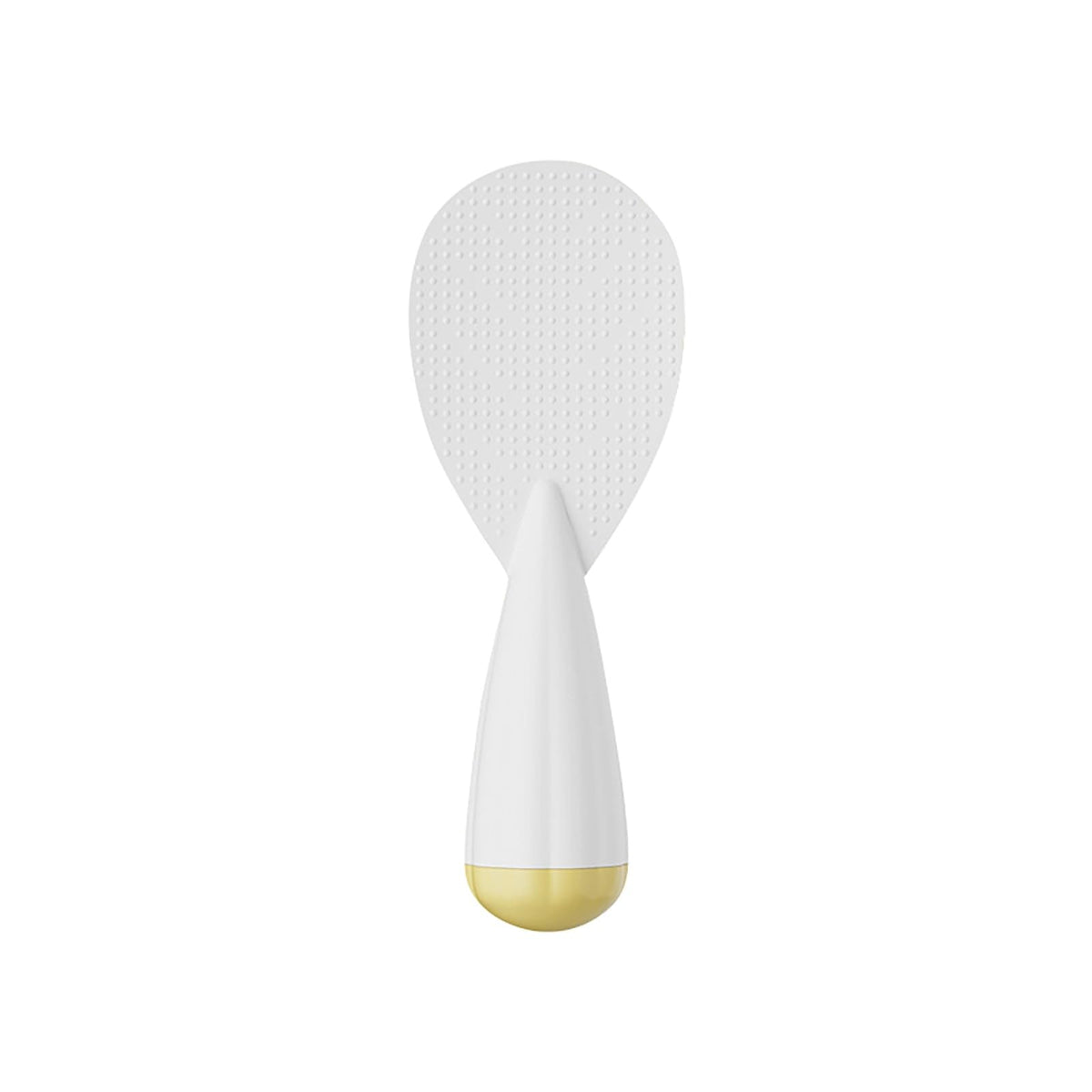 PP Rice Paddle, 7 Inch Self Standing Non-Stick Anti-Slip Heat Resistant Ergonomics Rice Spoon,Deform-Proof Lightweight Versatile Uses Easy to Clean Rice Spoons for Kitchen Home Dorm Travel