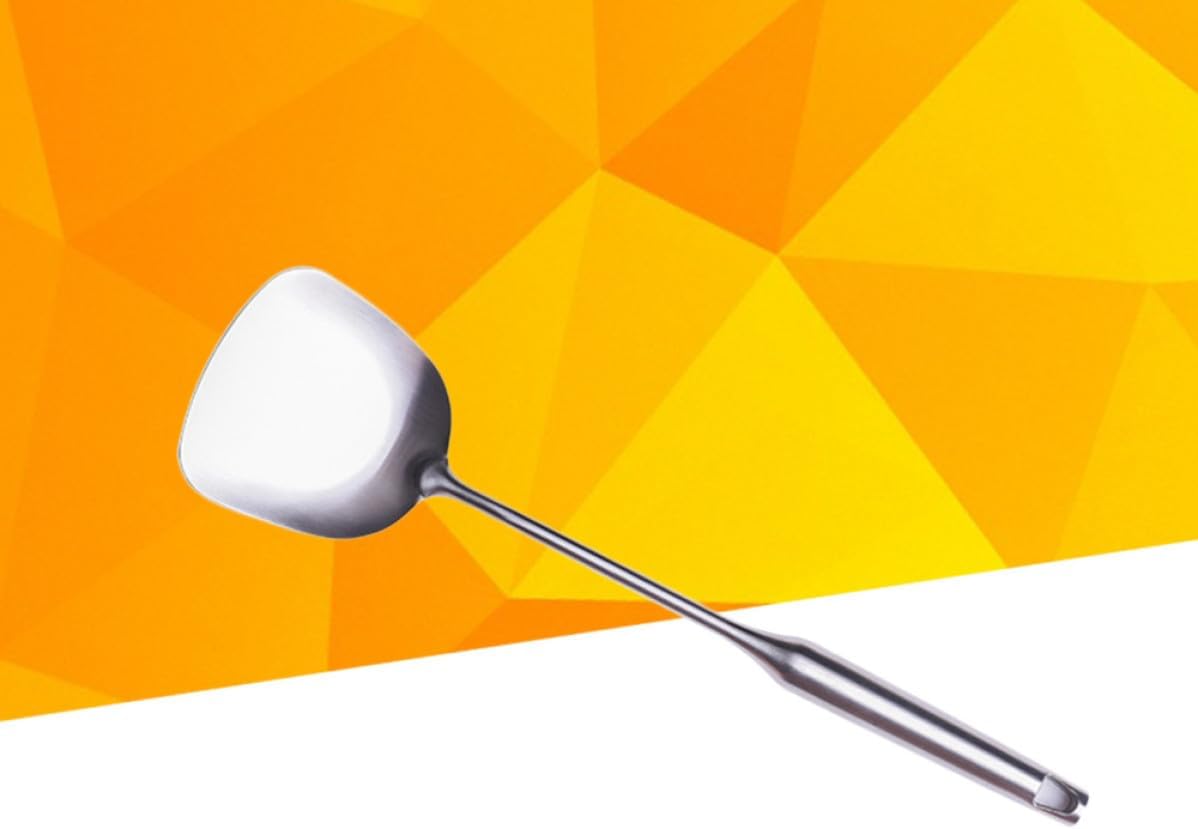 Stainless Steel Wok Spatula Turner with Long Handle for Stir Fry