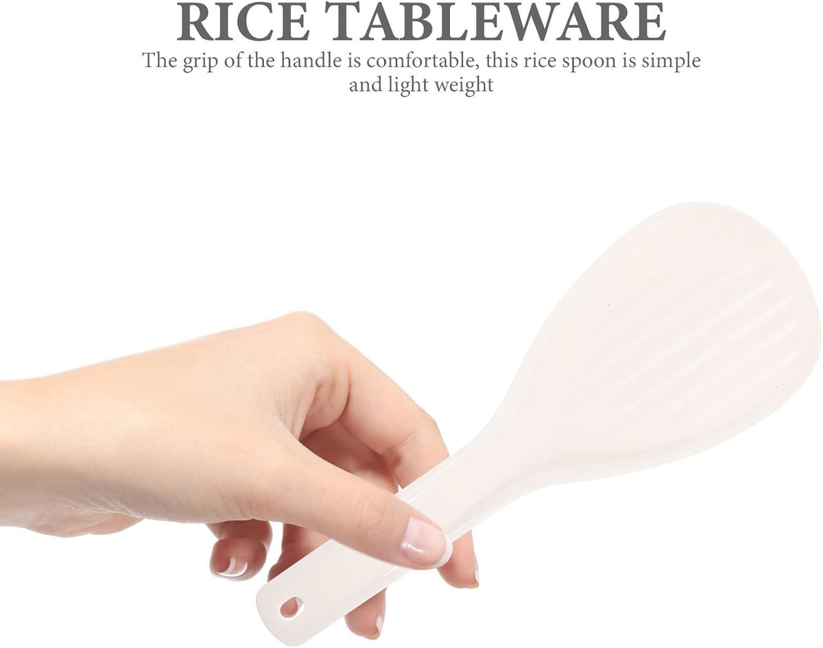 4pcs Reusable Rice Paddle Spoon Set for Sushi Serving Kitchen