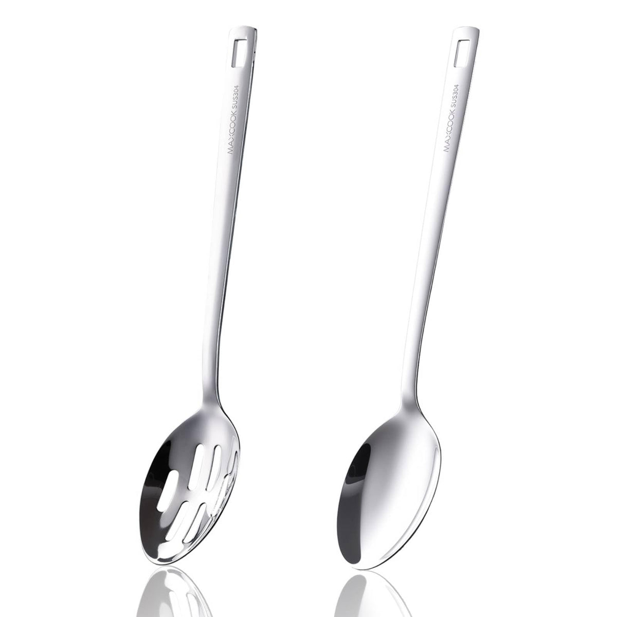 18/8 Stainless Steel Metal Spatula Wok Turner, 2 Pcs