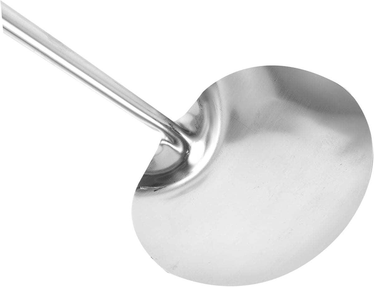 Long Handle Stainless Steel Wok Spatula for Stir Fry Cooking