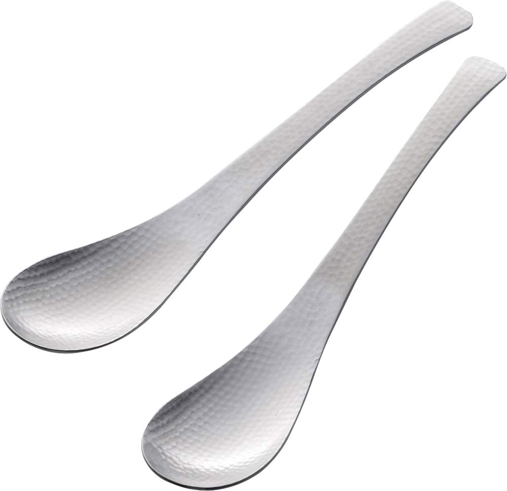 Shimomura Planning 38533 Astragalus Spoon, Hole, Set of 5, Made in Japan, Dishwasher Safe, Total Length 7.1 inches (18 cm), Cut and Scoop Juice, Ramen, Pot, Cone, Tuna Can, Instead of a Masher,