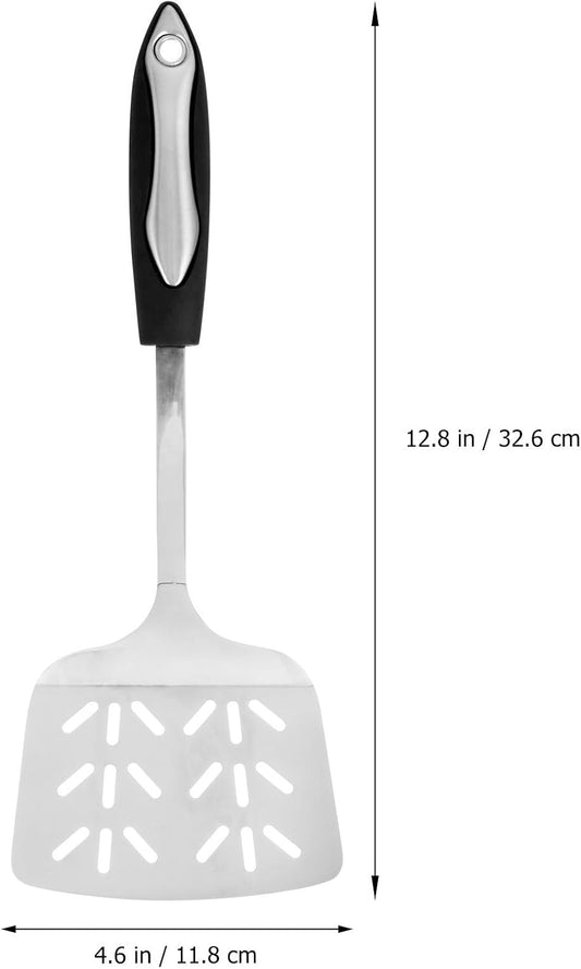 Stainless Steel Spatula Hanging Hole for Stir Fry Cooking