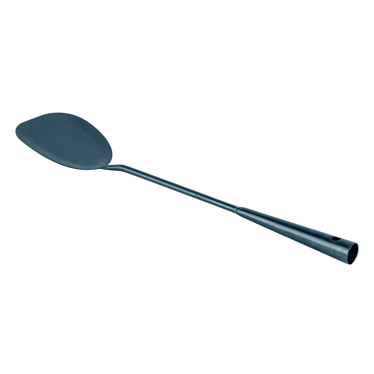 Restaurantware Stainless Steel Wok Spatula 1 Count 17 Inch Long Handle Cooking Utensil, Heat-Resistant, Dishwasher-Friendly Wok Accessory, Silver Kitchen Tool for Stir-Fry