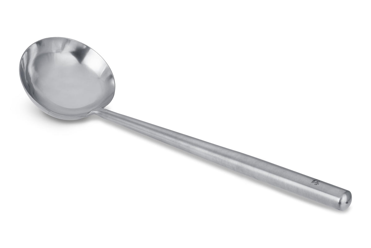 Craft Wok Small s/s Wok Ladle Stainless Steel Traditional Wok Hoak with Stainless Handle Professional Asian Kitchen Utensil for Stirring Serving / 732W93-1