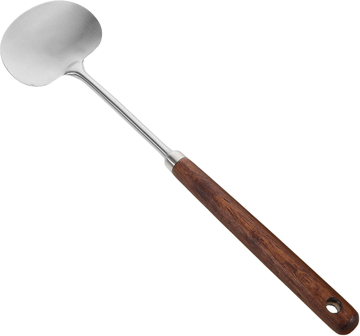 Stainless Steel Wok Spatula Wooden Handle for Stir Fry