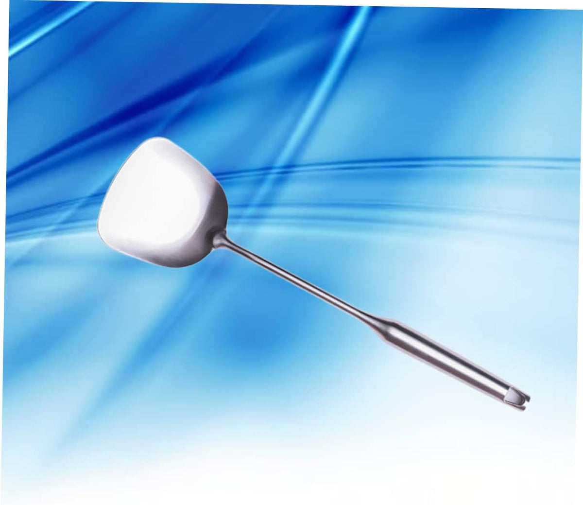 304 Stainless Steel Wok Spatula for Stir Fry with Ergonomic Handle