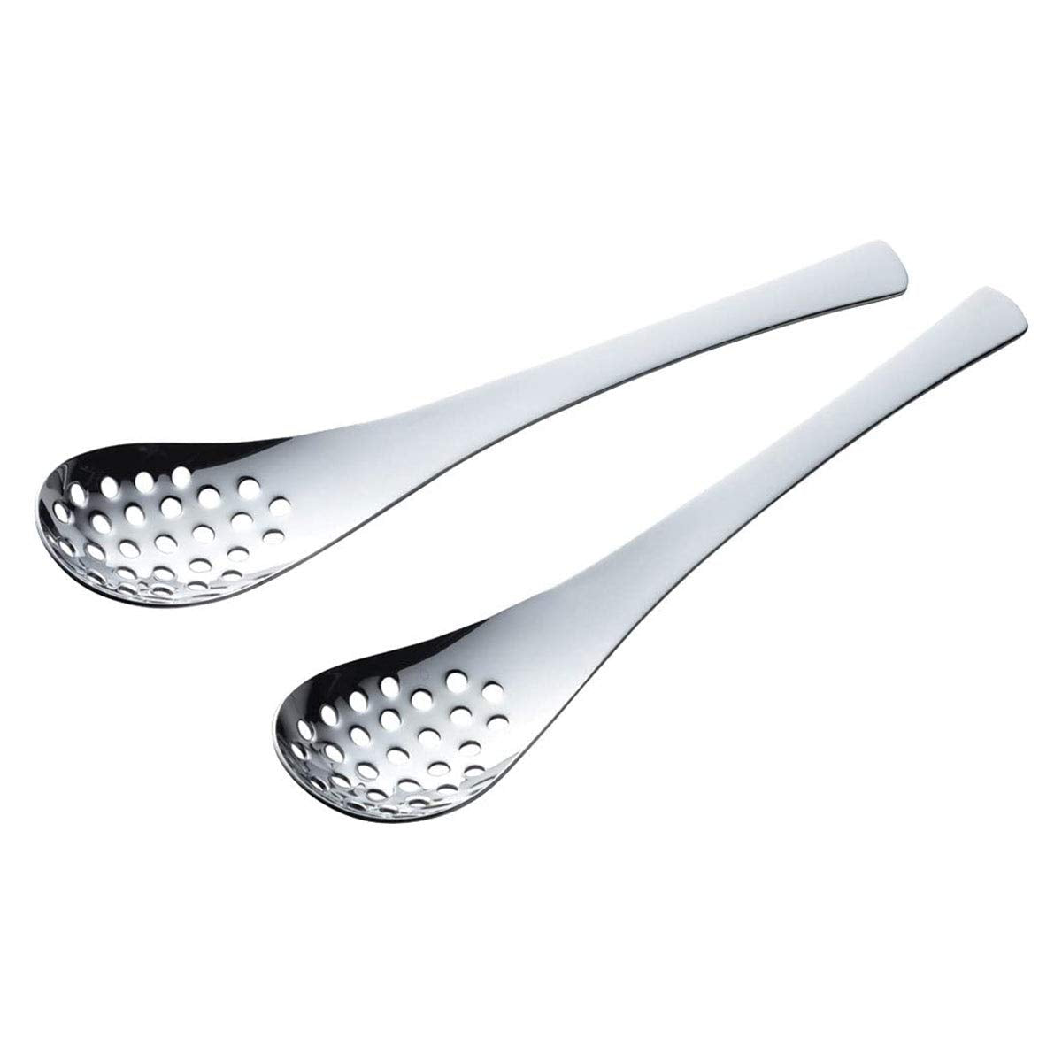 Shimomura Planning 38533 Astragalus Spoon, Hole, Set of 5, Made in Japan, Dishwasher Safe, Total Length 7.1 inches (18 cm), Cut and Scoop Juice, Ramen, Pot, Cone, Tuna Can, Instead of a Masher,