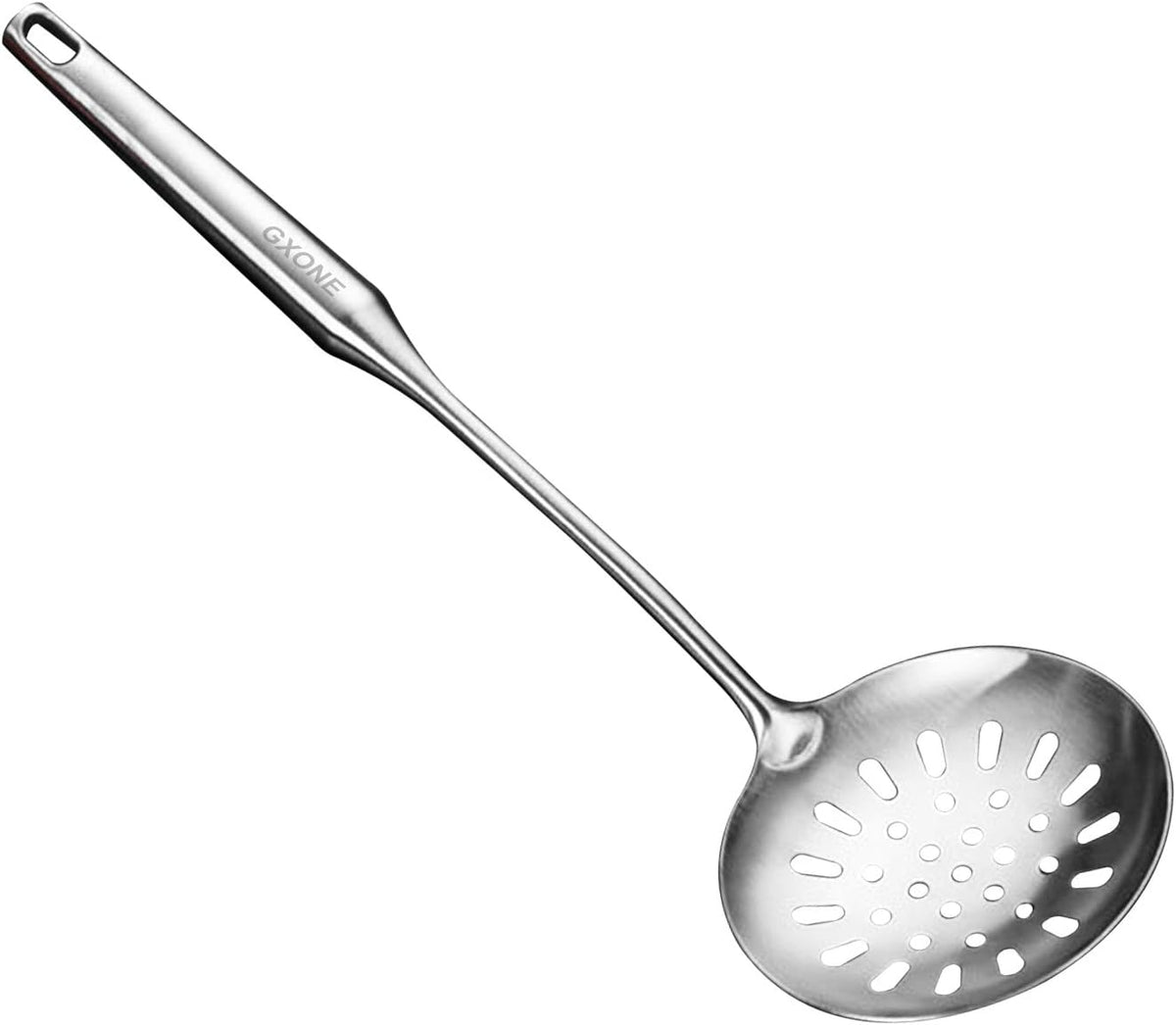 Chinese Wok Spatula, 304 Stainless Steel,with Wooden Handle, 15.7 Inch