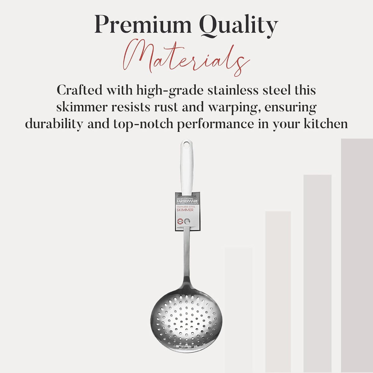 Farberware Professional Stainless Steel Skimmer - Silver