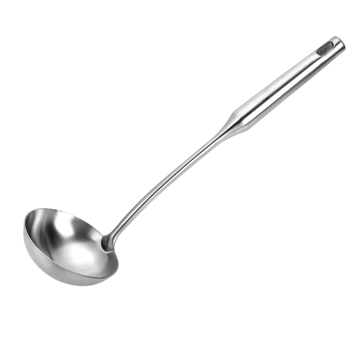 TBWHL Skimmer Slotted Spoons for Cooking Frying, Heavy Duty 304 Stainless Steel Strainer Spoon with Vacuum Ergonomic Handle, Comfortable Grip Design Strainer Ladle for Kitchen, 14.96 Inches