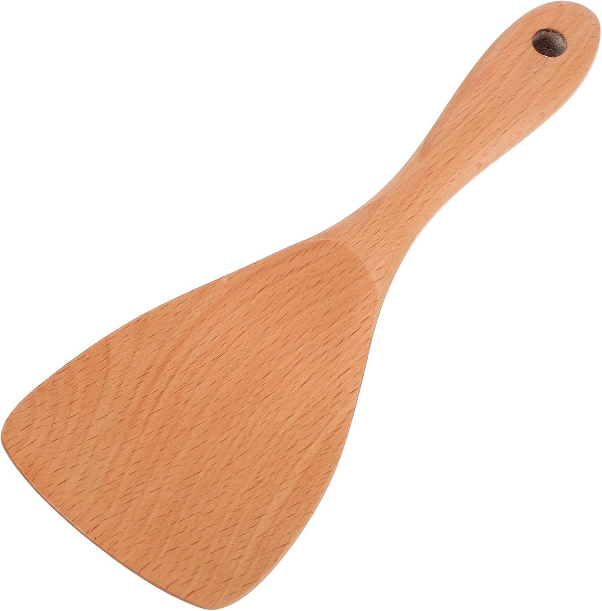 UPKOCH 8.3" Beechwood Rice Paddle - Japanese-Style Non-Scratch