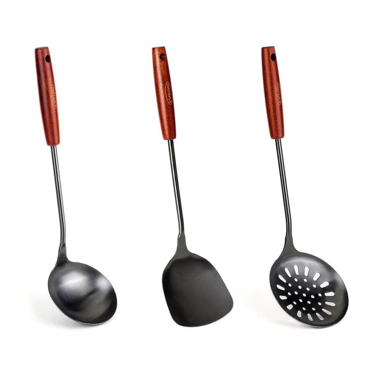 FJNATINH Wok Spatula - 15 Inch Stainless Steel Wok Spatula for Cooking