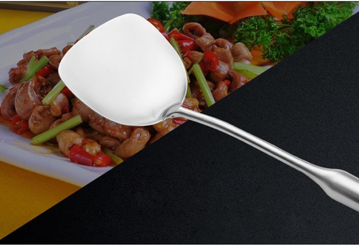 Wok Spatula Shovel with Hollow 304 Stainless Steel Long Handle