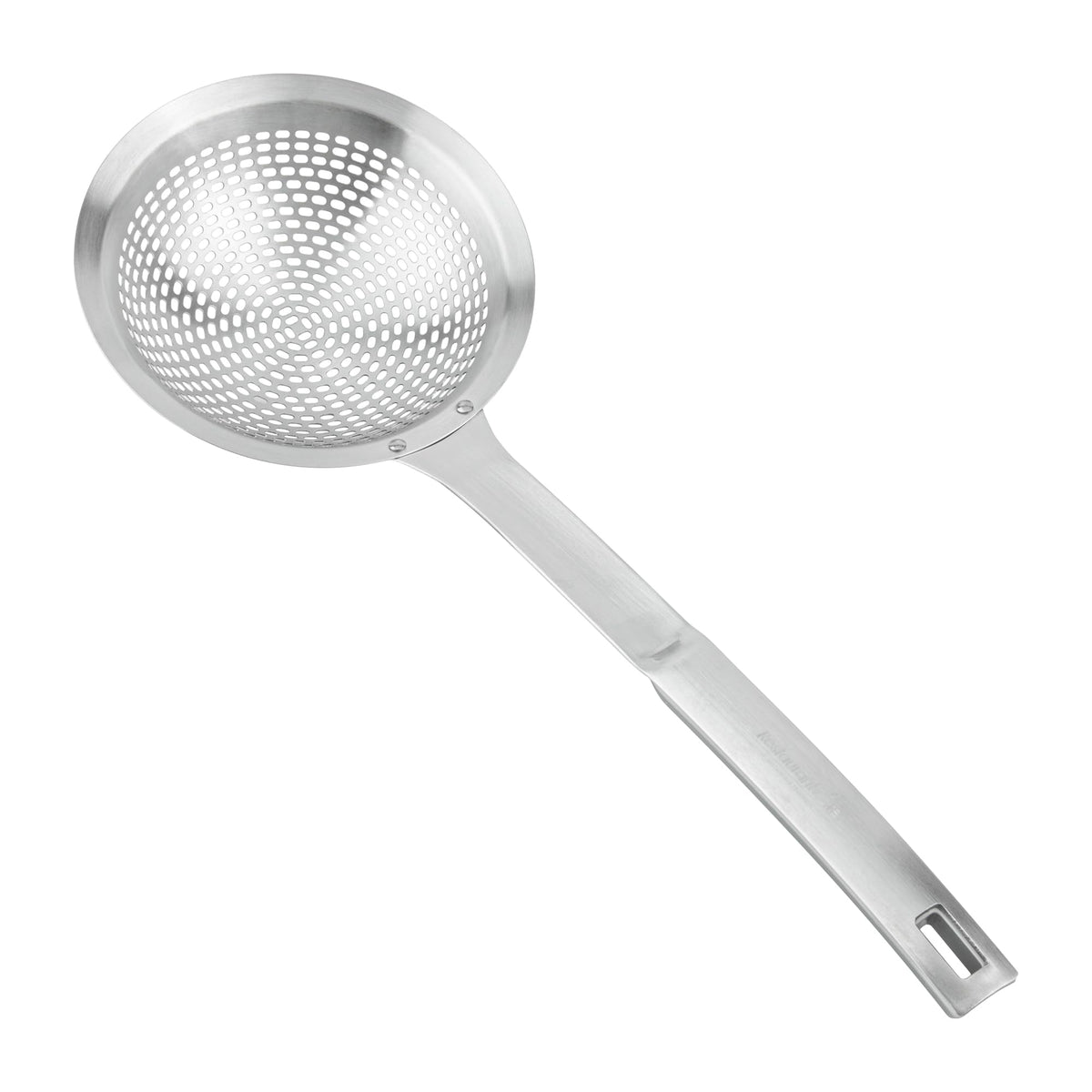 Restaurantware 14.75 In Stainless Steel Slotted Skimmer Spoon, 1 Count
