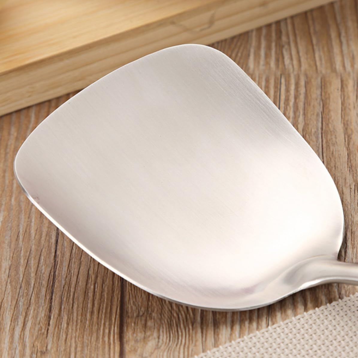 Stainless Steel Cooking Spatula Turner for Wok Stir Fry
