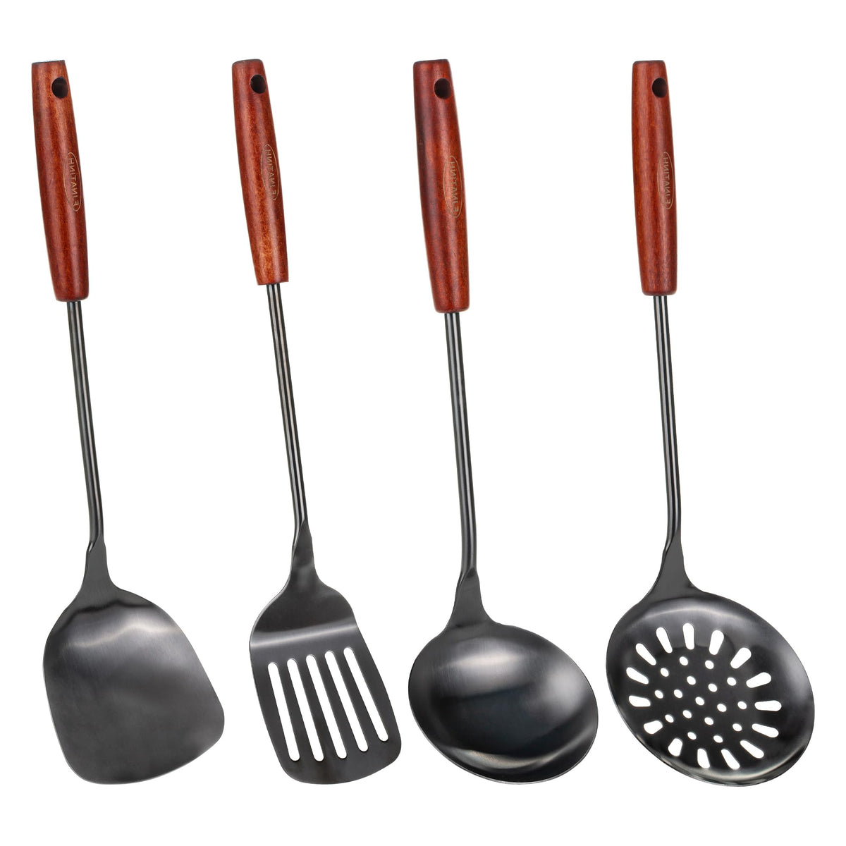 FJNATINH Wok Spatula - 15 Inch Stainless Steel Wok Spatula for Cooking