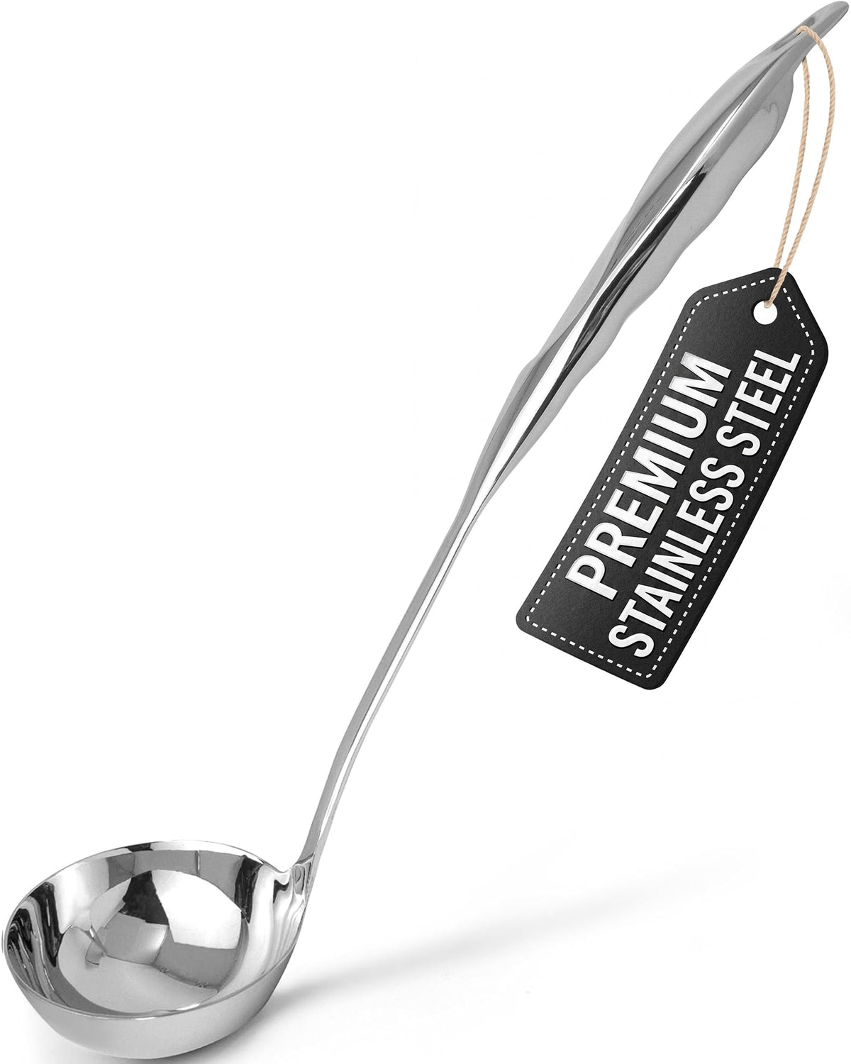 Zulay Kitchen Stainless Steel Draining Spoon