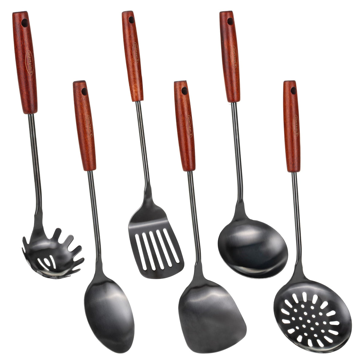 FJNATINH Wok Spatula - 15 Inch Stainless Steel Wok Spatula for Cooking
