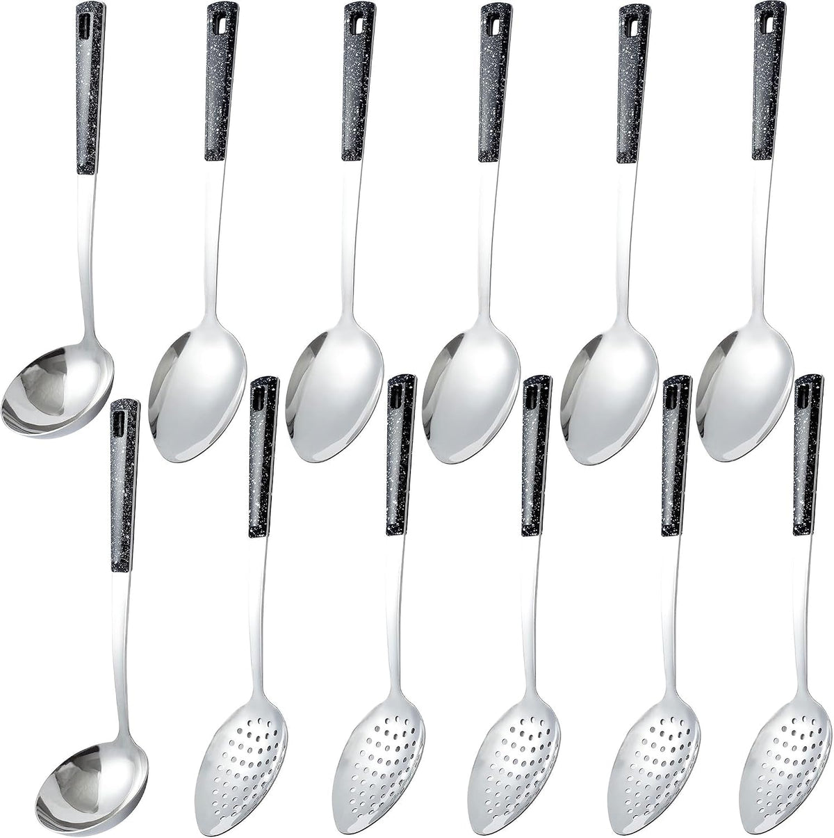 5-Piece Stainless Steel Serving Spoon Set