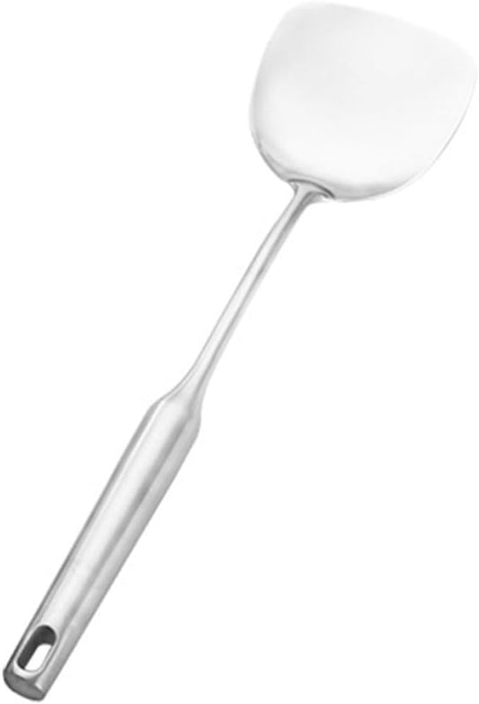 Wok Spatula for Stir Fry Long Handle with Hollow Stainless Steel