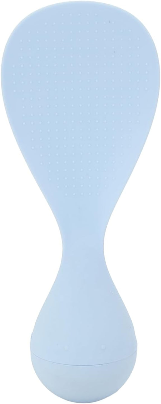 Non Stick Rice Scooper, Never Fall Self Standing Rice Spoon Spoon with Ergonomic Handle, Reusable Rice Paddle, Easy to Clean Restaurant Cooking Utensil (2)