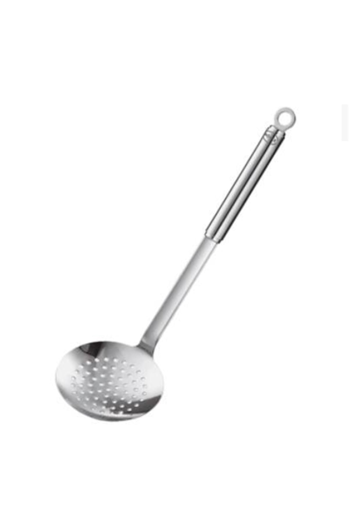 Rosle 95681 Stainless Steel Wire Kitchen Skimmer Ladle with Round Handle