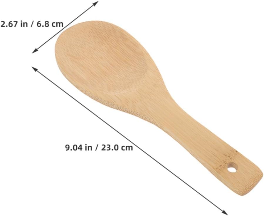4pcs Rice Paddle Spoon for Nonstick Cookware, Serving Utensil