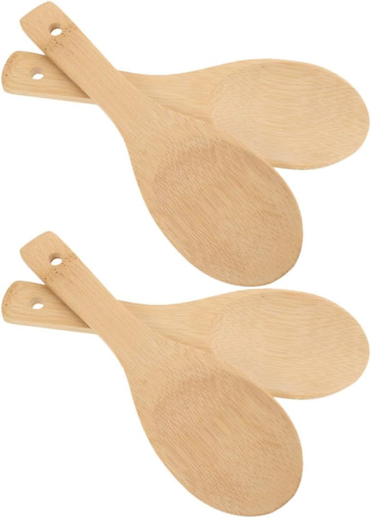 4pcs Rice Paddle for Nonstick Cookware Home Cooking and Serving