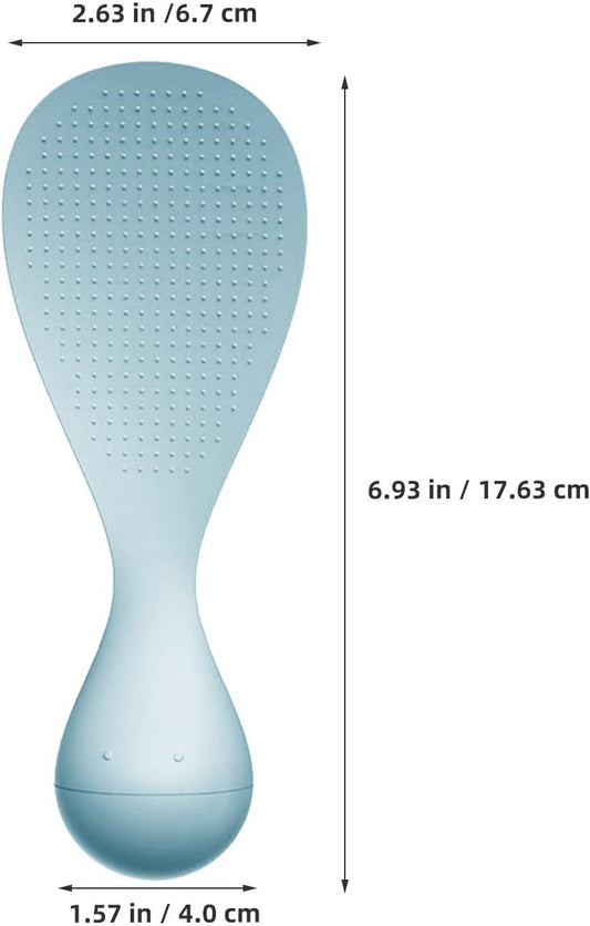 3pcs Standing Rice Paddle Spoon, Serving Utensil Heat Resistant PP