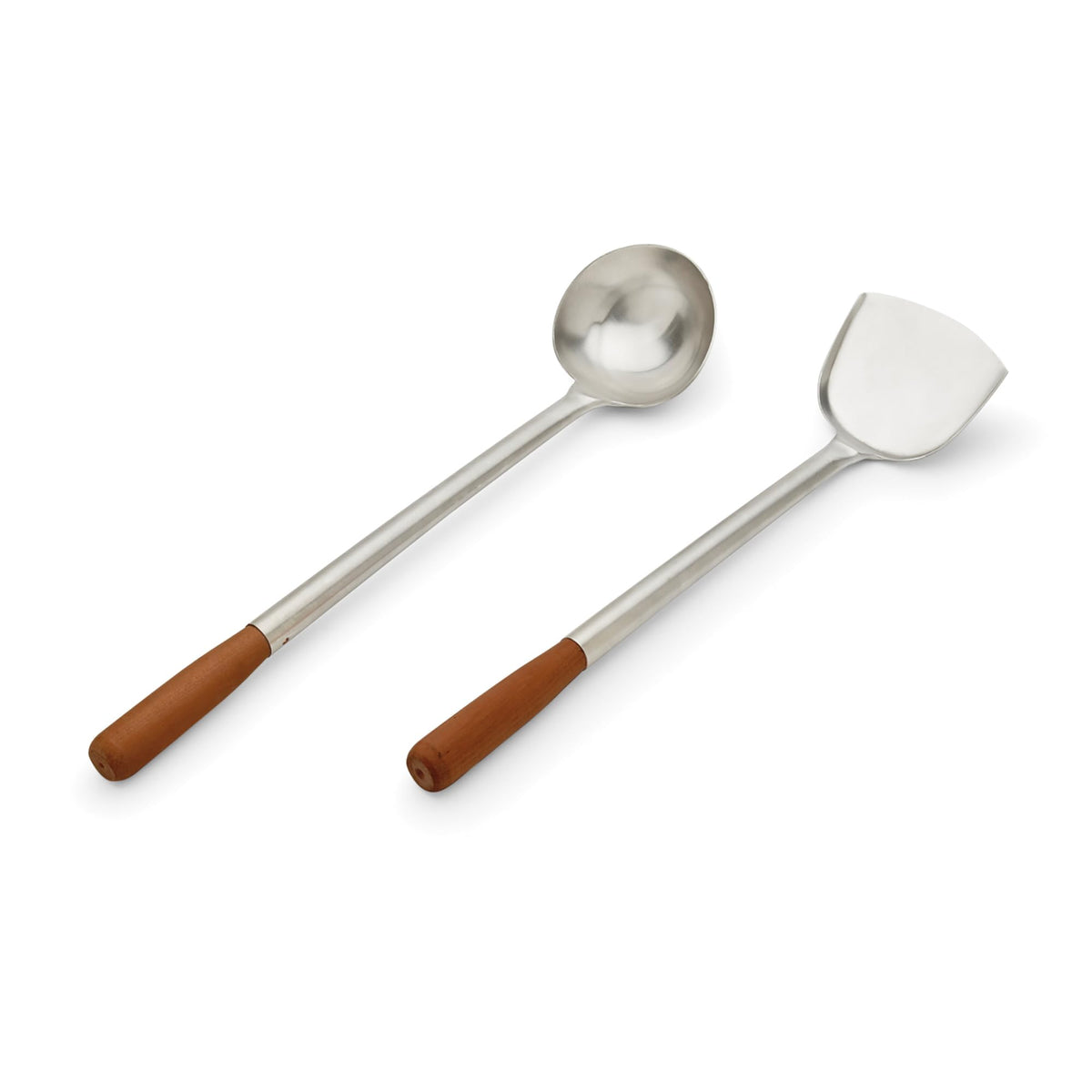 Fox Run Chuan & Hoak, Wok Spatula and Ladle Utensil Set