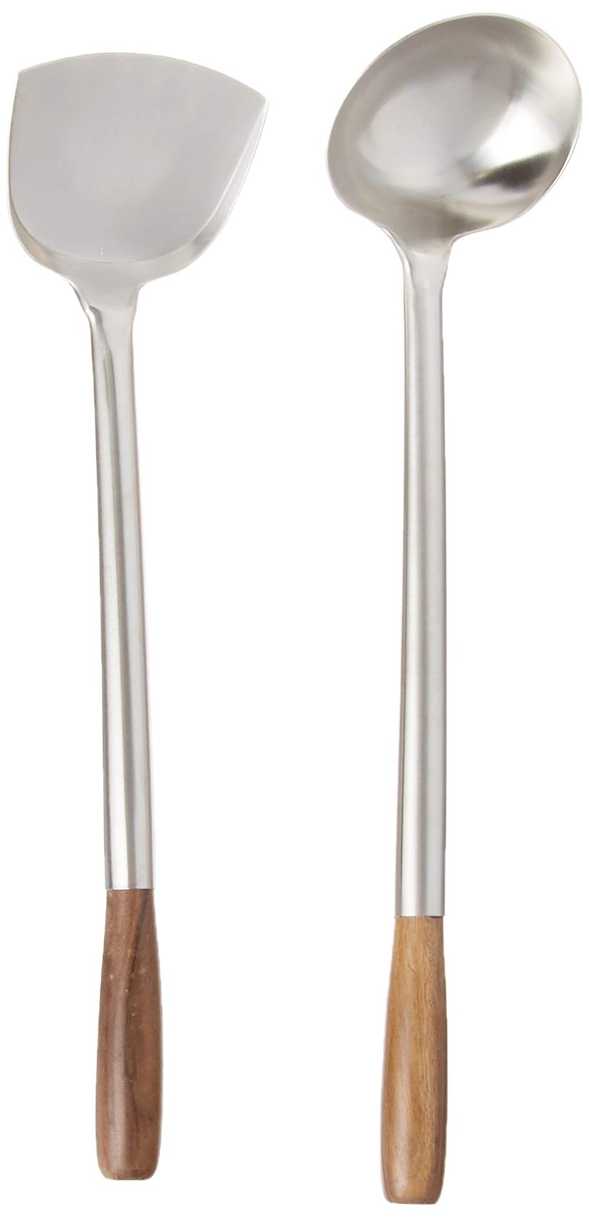 Fox Run Chuan & Hoak, Wok Spatula and Ladle Utensil Set