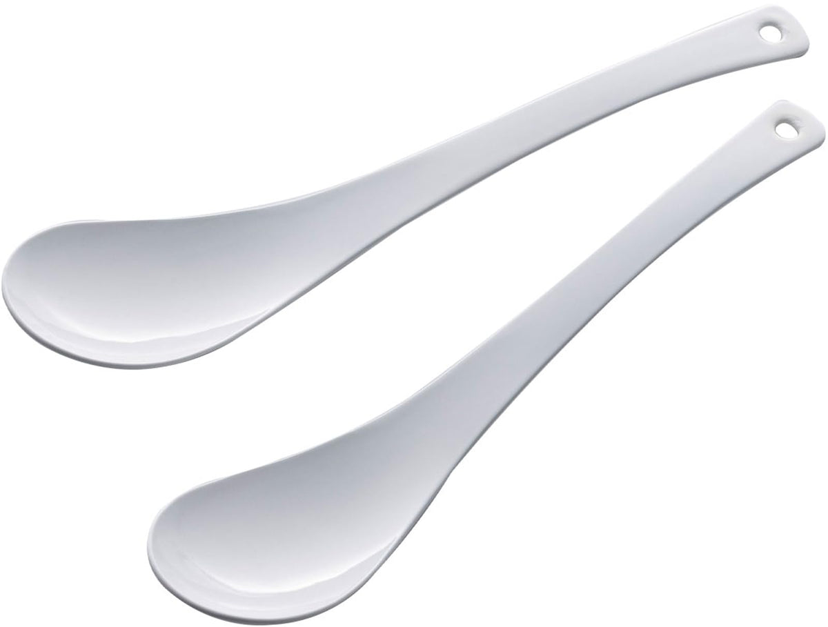 Shimomura Planning 38533 Astragalus Spoon, Hole, Set of 5, Made in Japan, Dishwasher Safe, Total Length 7.1 inches (18 cm), Cut and Scoop Juice, Ramen, Pot, Cone, Tuna Can, Instead of a Masher,
