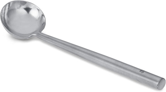 Craft Wok Small s/s Wok Ladle Stainless Steel Traditional Wok Hoak with Stainless Handle Professional Asian Kitchen Utensil for Stirring Serving / 732W93-1
