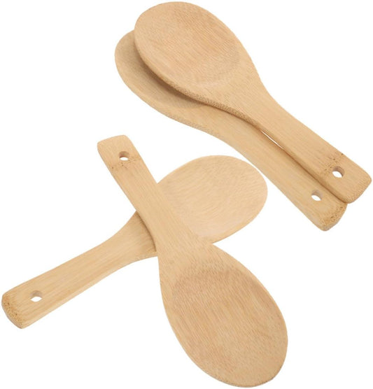 4pcs Rice Paddle Spoon for Nonstick Cookware, Serving Utensil