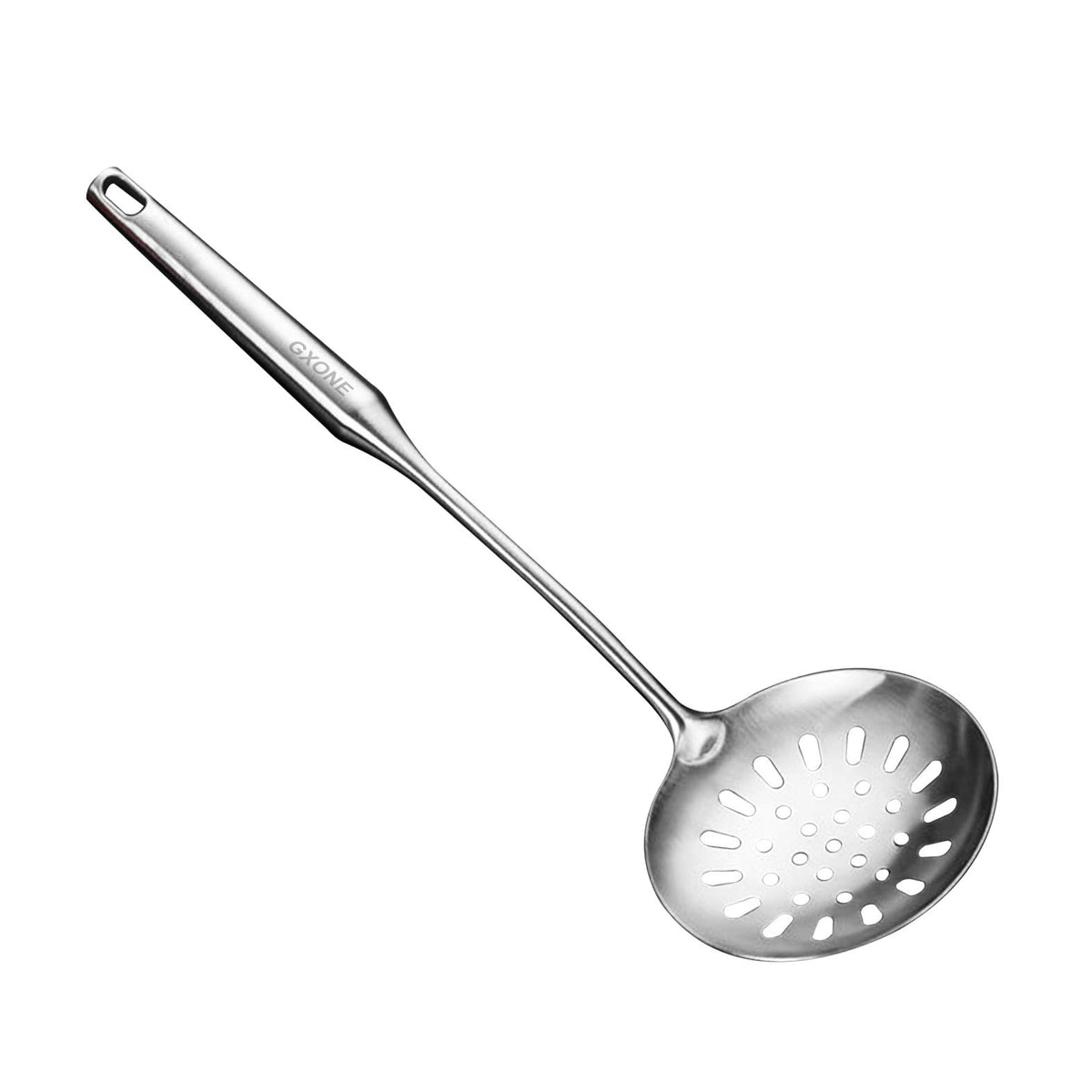Chinese Wok Spatula, 304 Stainless Steel,with Wooden Handle, 15.7 Inch