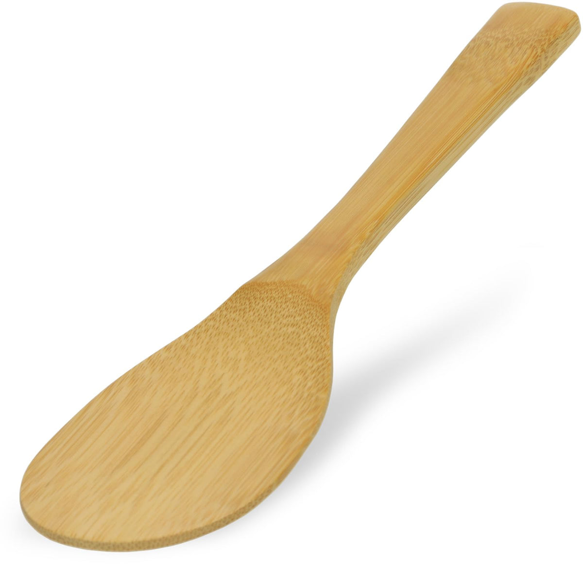 Bamboo Rice Paddle, 7.08-Inch (180mm), Non-Scratch Japanese Shamoji, Lightweight Rice Scoop for Sushi & Cooking, Made in Japan