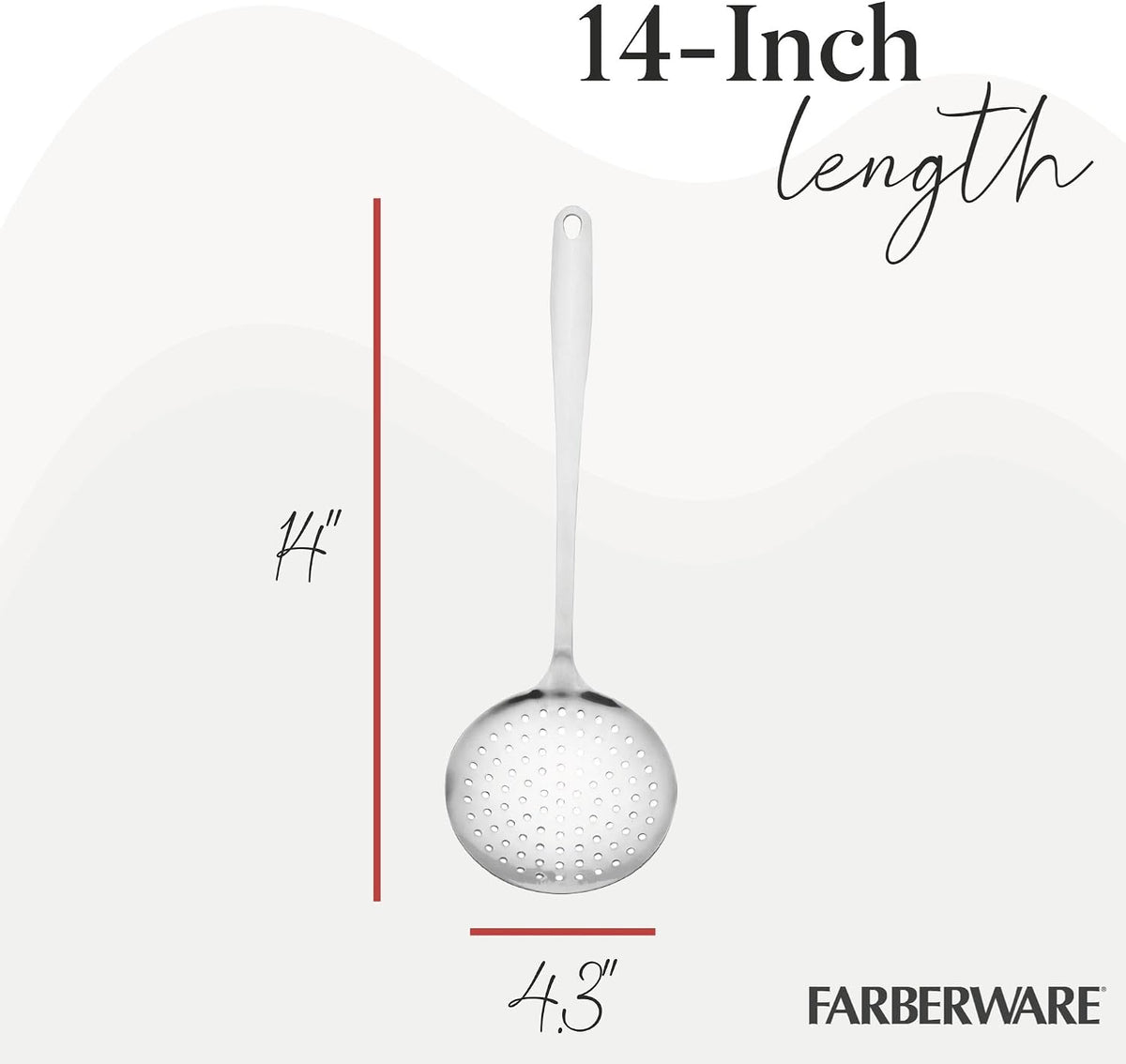 Farberware Professional Stainless Steel Skimmer - Silver