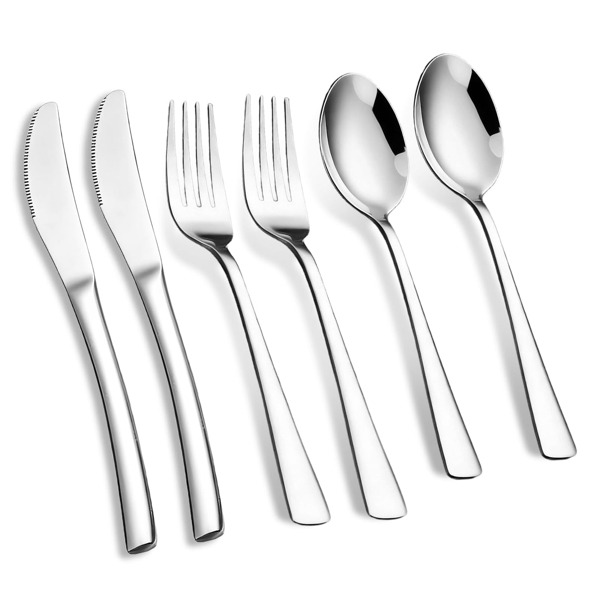LANGMINGDE Slotted Serving Spoon 18/8 Stainless Steel, 7.87" Large Metal Slotted Spoon with Short Handle, 3.7MM Thick Slotted Utensil for Buffet, Party, Dinner, Restaurants, Kitchen(1 Pack)