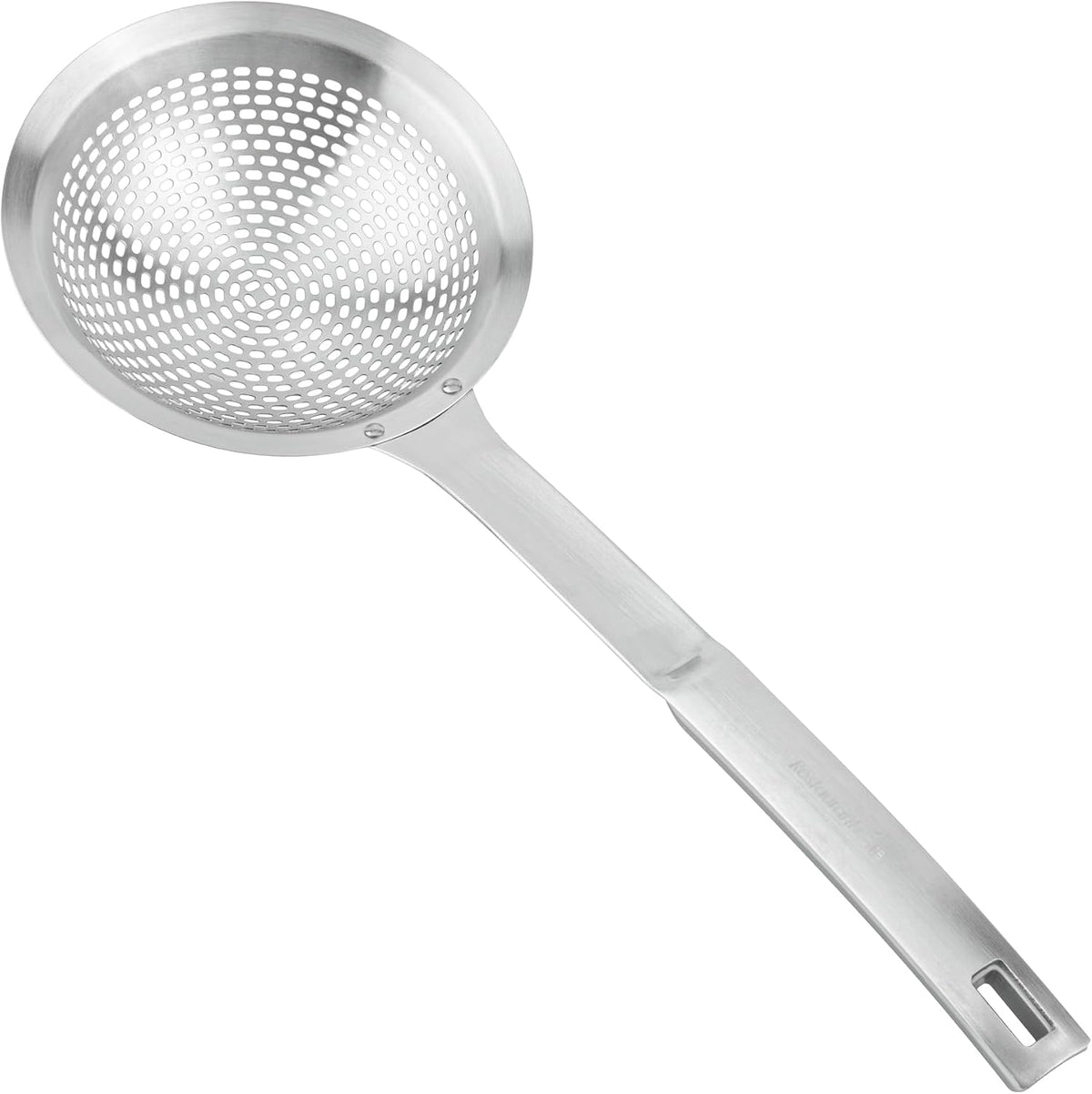 Restaurantware 14.75 In Stainless Steel Slotted Skimmer Spoon, 1 Count