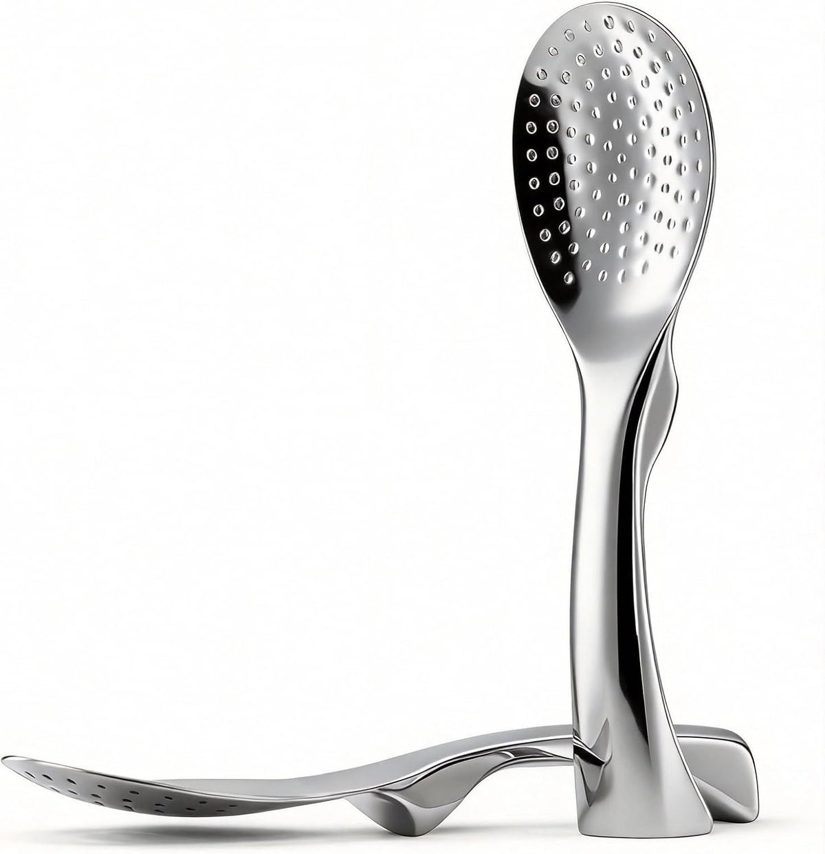 18/8 Stainless Steel Rice Paddle, Non-Stick Rice Spoon, Mirror Finish