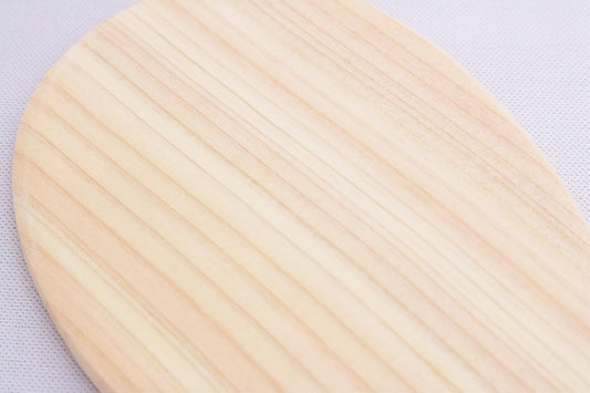 Ichihara Wood Workshop Rice Rice Paddle Wooden Lady Cypress Mini 6.1 inches (15.5 cm) Wood Grain
