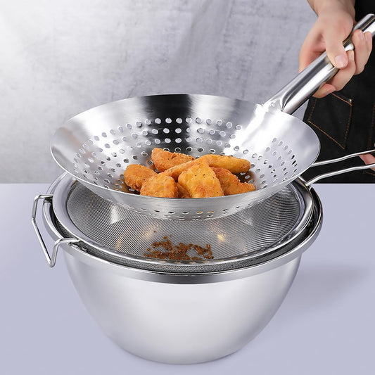 Yardwe Stainless Steel Filter Spoon 24cm 1 X Spoon