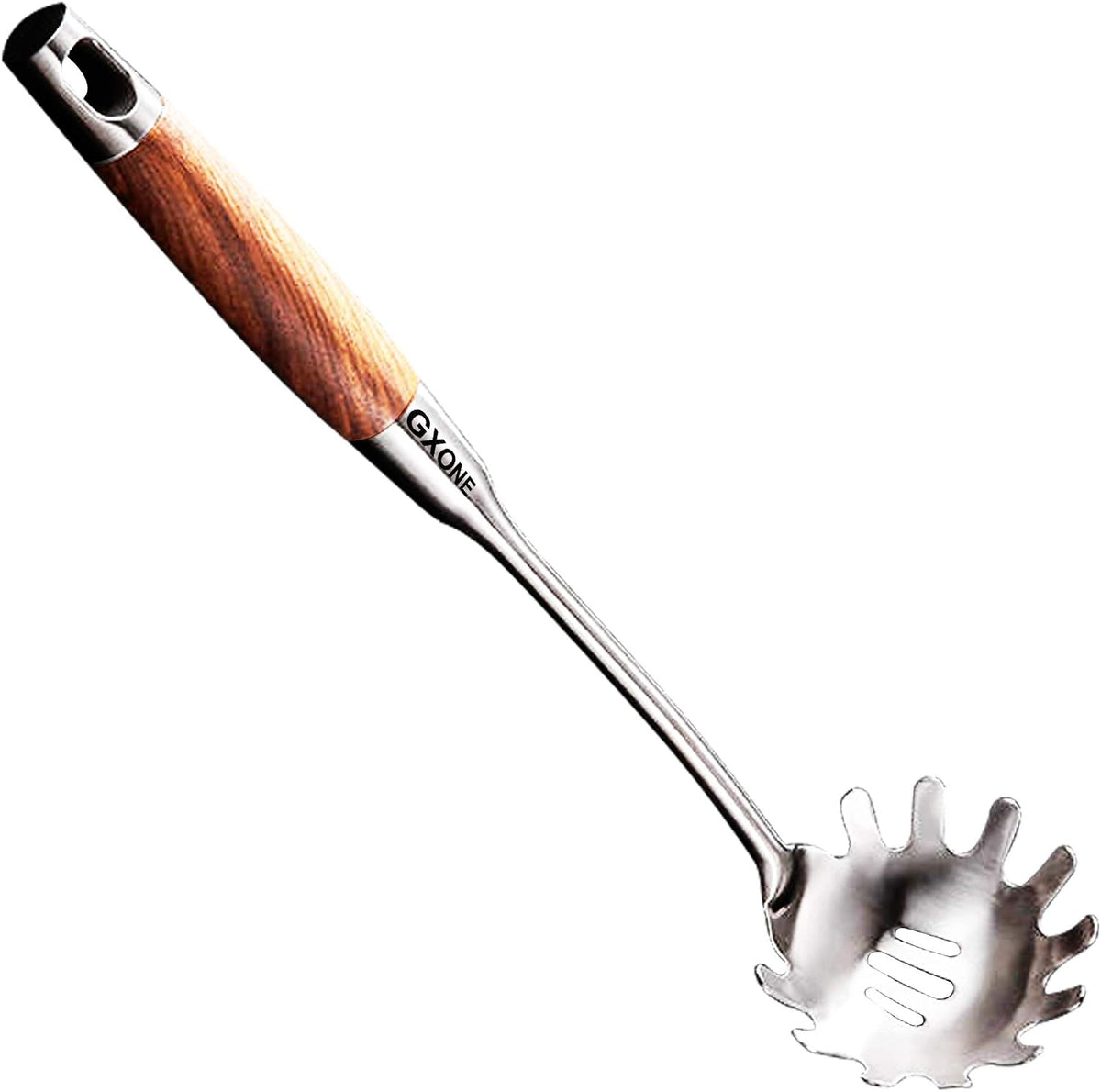 Slotted Spoon,Strainer Skimmer Ladle for Cooking and Frying,15.8Inch
