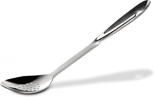 All-Clad Specialty Stainless Steel Kitchen Gadgets Slotted Spoon Kitchen Tools, Kitchen Hacks Silver